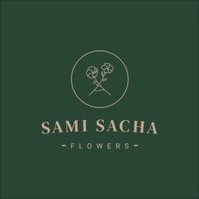 Sami Sacha Flowers logo